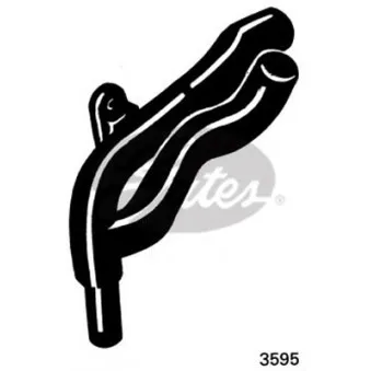 Durite de radiateur GATES 3595