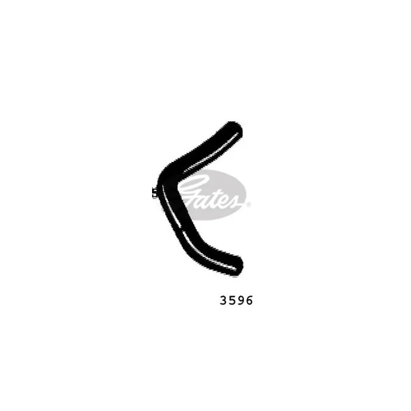 Durite de radiateur GATES 3596