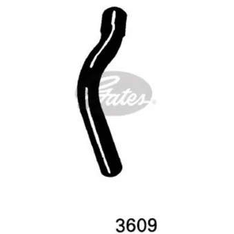 Durite de radiateur GATES 3609