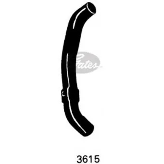Durite de radiateur GATES 3615