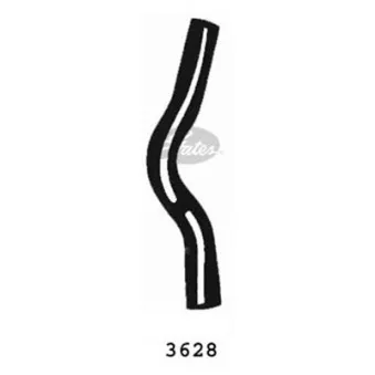 Durite de radiateur GATES 3628
