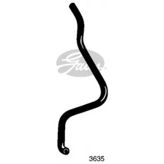 Durite de radiateur GATES 3635