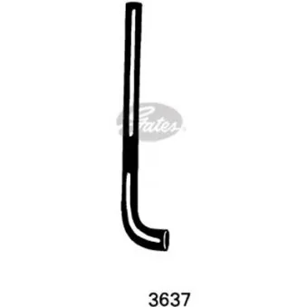 Durite de radiateur GATES 3637