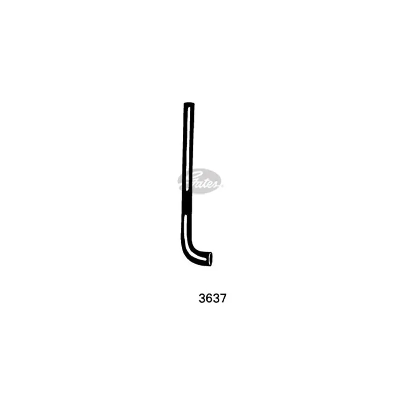 Durite de radiateur GATES 3637