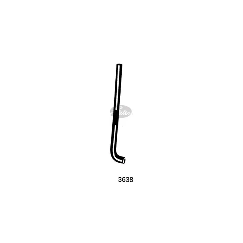 Durite de radiateur GATES 3638