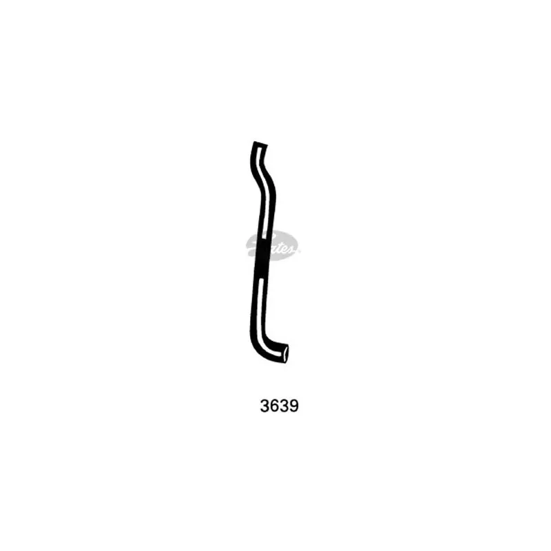 Durite de radiateur GATES 3639