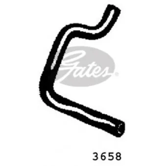 Durite de radiateur GATES 3658