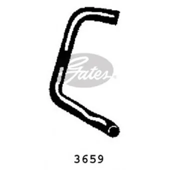 Durite de radiateur GATES 3659