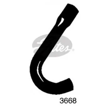 Durite de radiateur GATES 3668
