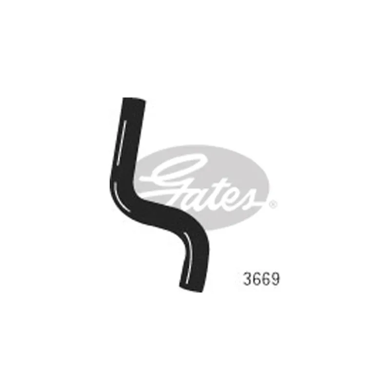 Durite de radiateur GATES 3669