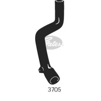 Durite de radiateur GATES 3705
