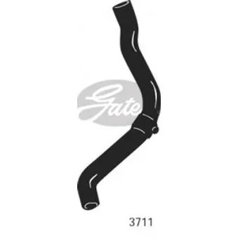 Durite de radiateur GATES 3711