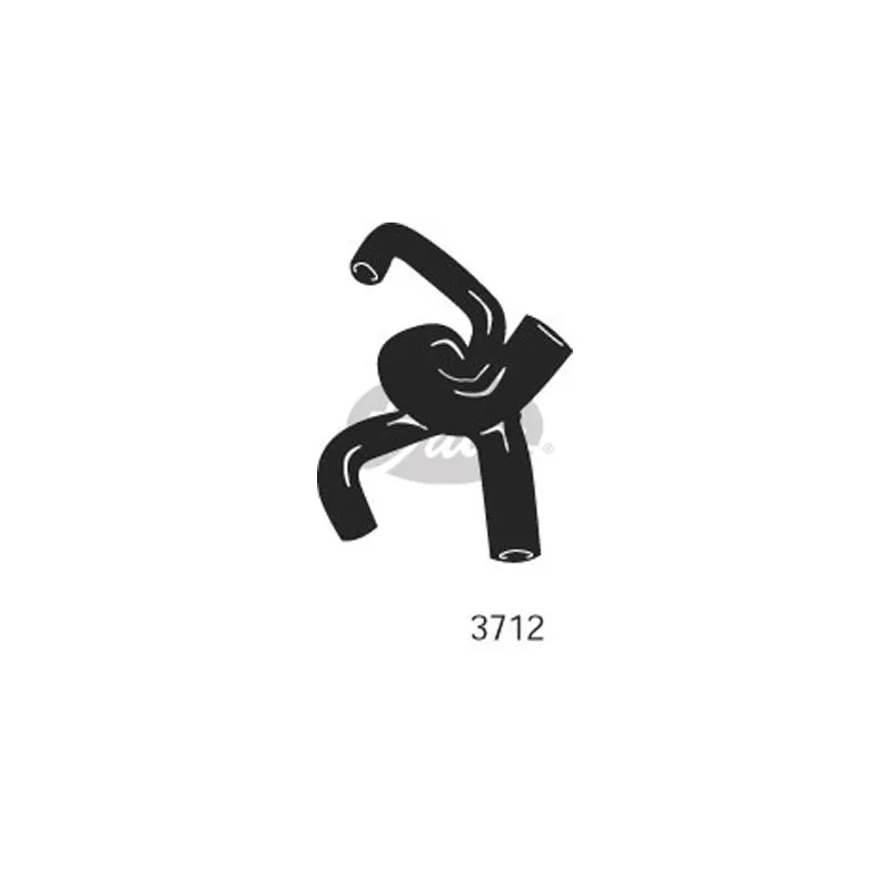 Durite de radiateur GATES 3712
