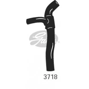 Durite de radiateur GATES 3718