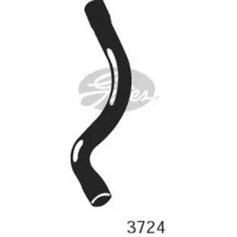 Durite de radiateur GATES 3724