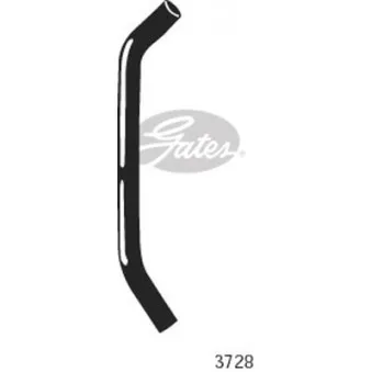 Durite de radiateur GATES 3728
