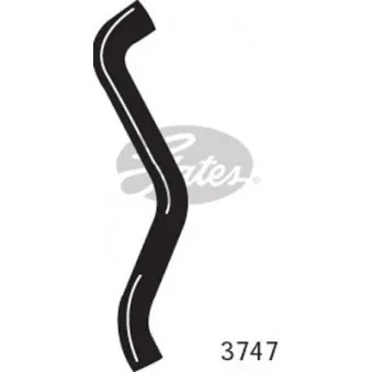 Durite de radiateur GATES 3747