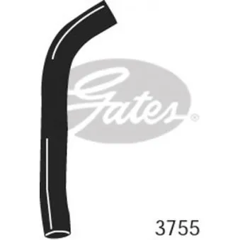 Durite de radiateur GATES 3755