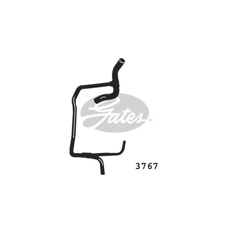 Durite de radiateur GATES 3767