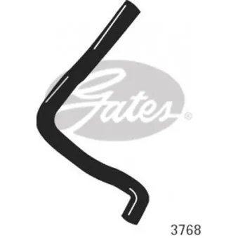 Durite de radiateur GATES 3768