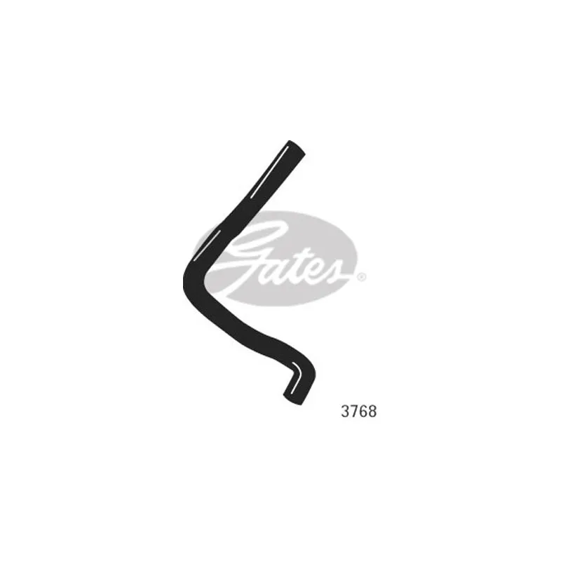 Durite de radiateur GATES 3768