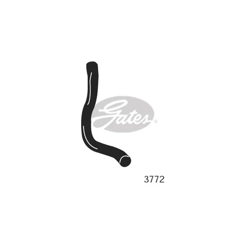 Durite de radiateur GATES 3772