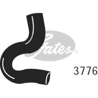 Durite de radiateur GATES 3776