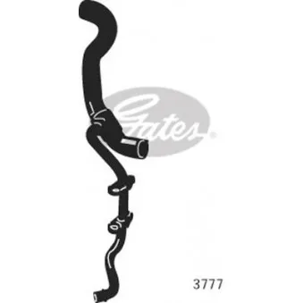 Durite de radiateur GATES 3777