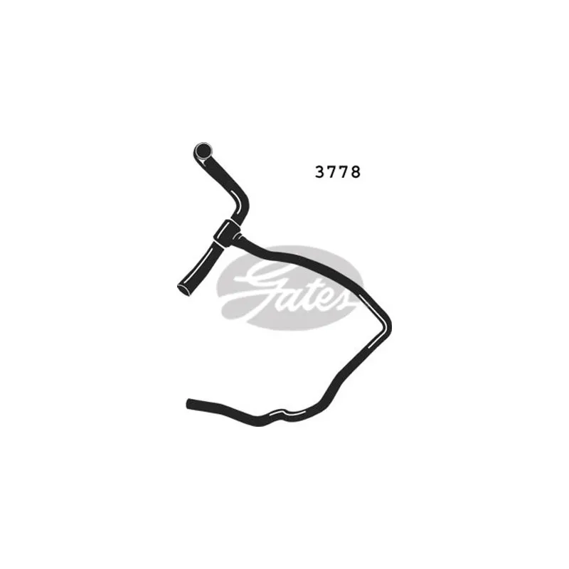 Durite de radiateur GATES 3778
