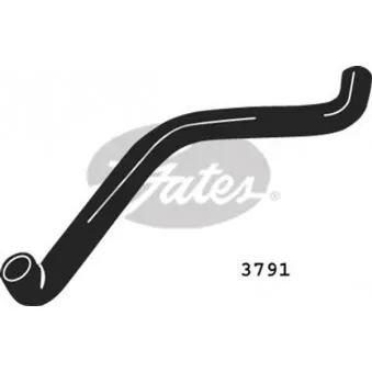 Durite de radiateur GATES 3791