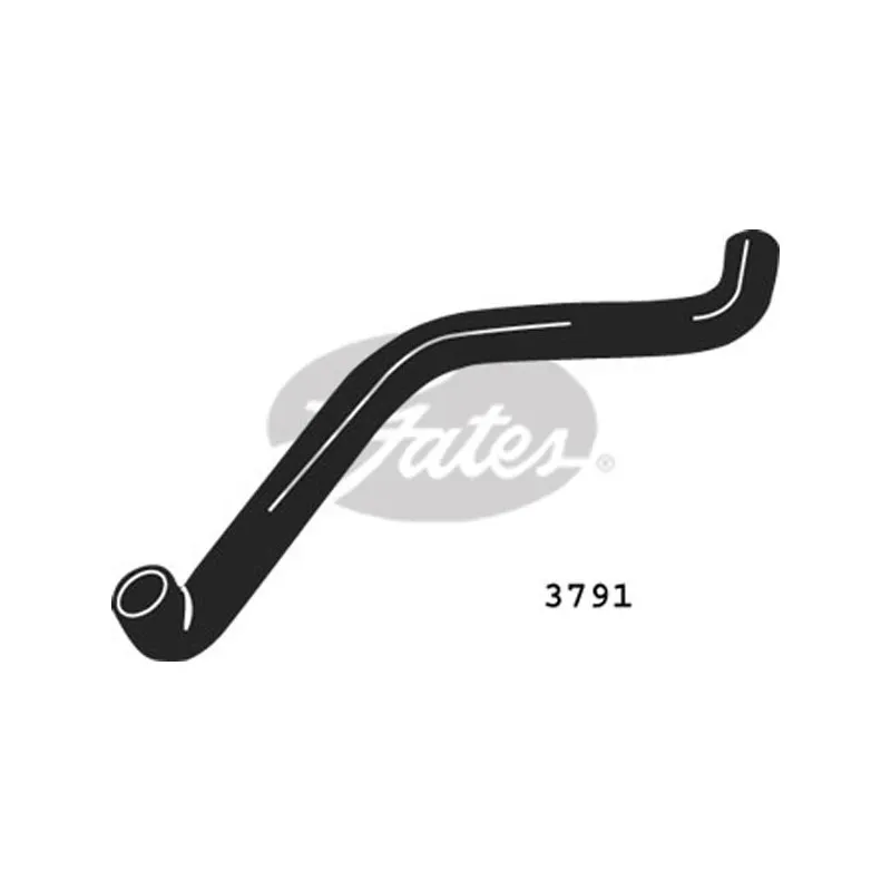 Durite de radiateur GATES 3791