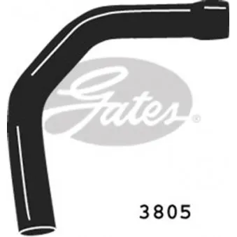 Durite de radiateur GATES 3805