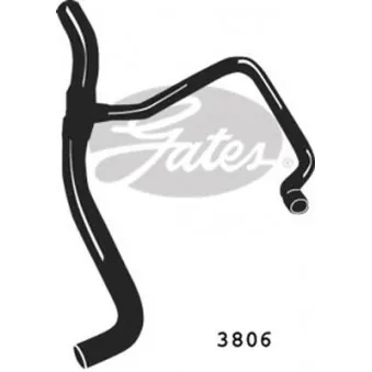 Durite de radiateur GATES 3806