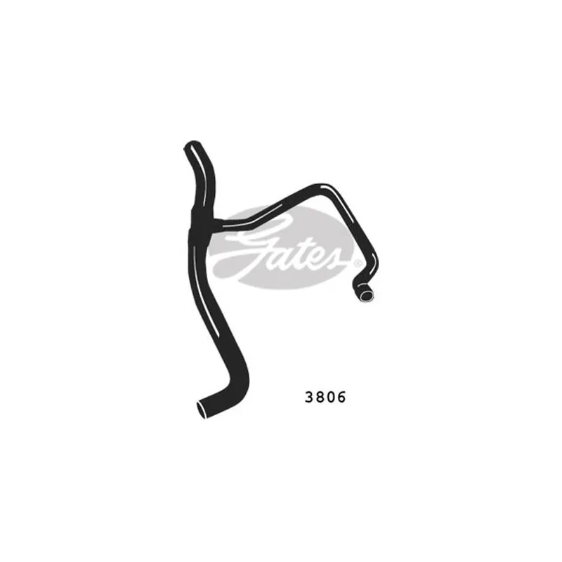 Durite de radiateur GATES 3806