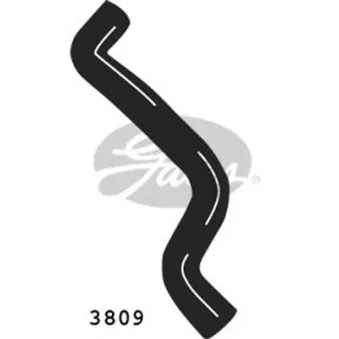 Durite de radiateur GATES 3809