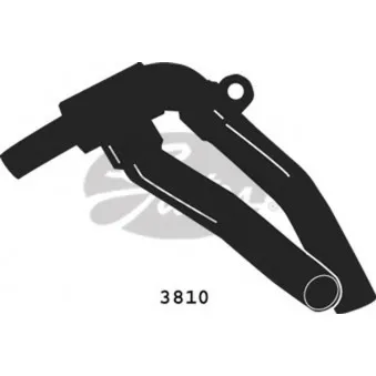 Durite de radiateur GATES 3810