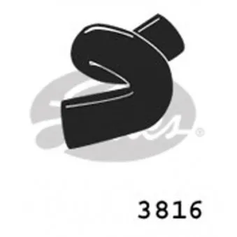 Durite de radiateur GATES 3816