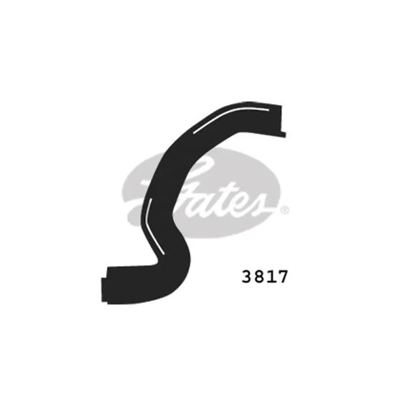 Durite de radiateur GATES 3817