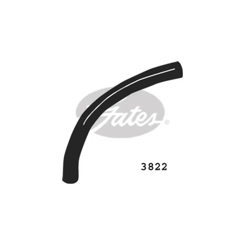 Durite de radiateur GATES 3822