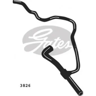 Durite de radiateur GATES 3826