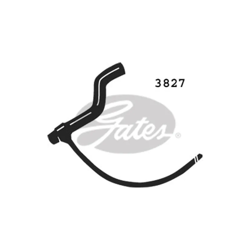 Durite de radiateur GATES 3827
