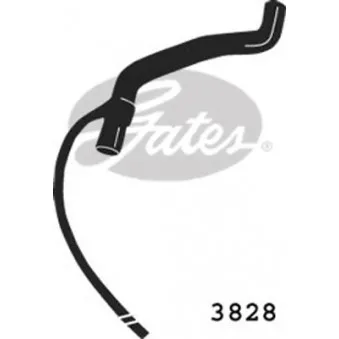 Durite de radiateur GATES 3828