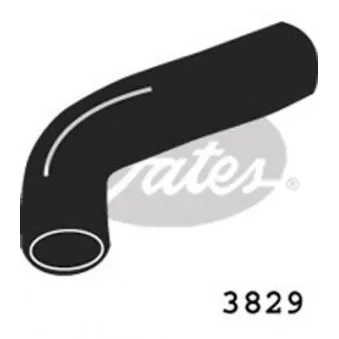 Durite de radiateur GATES 3829