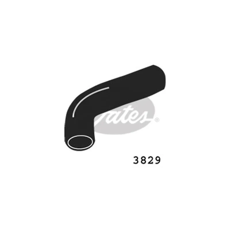 Durite de radiateur GATES 3829
