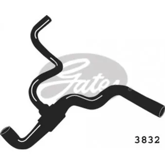 Durite de radiateur GATES 3832