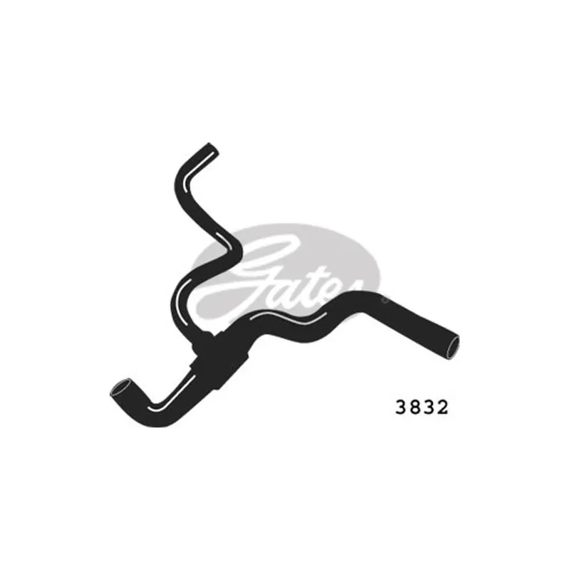 Durite de radiateur GATES 3832