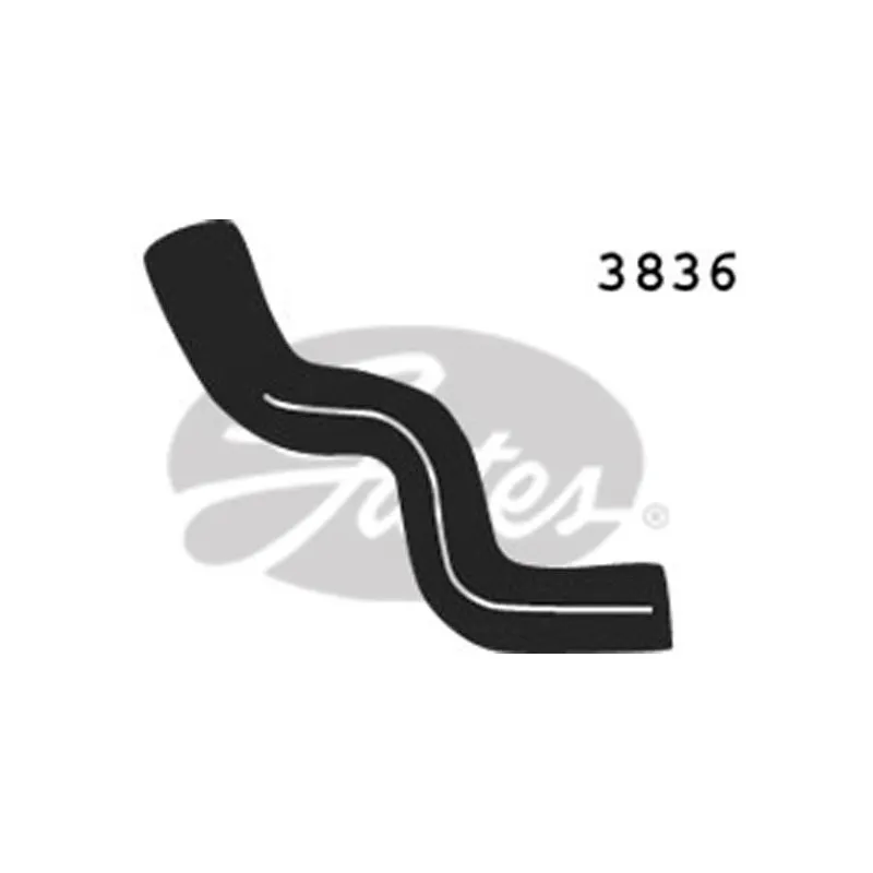 Durite de radiateur GATES 3836