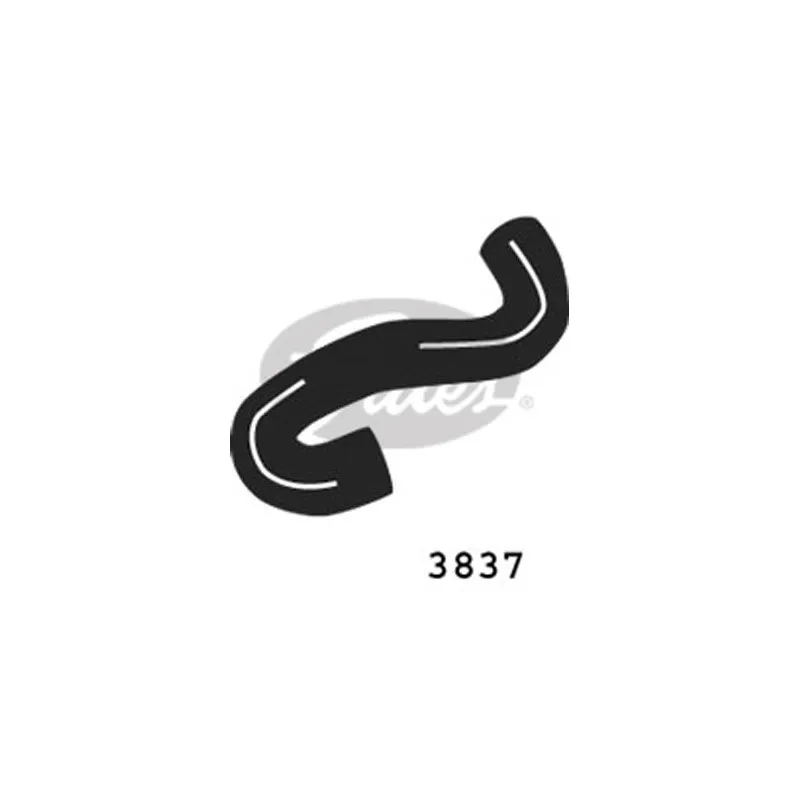 Durite de radiateur GATES 3837