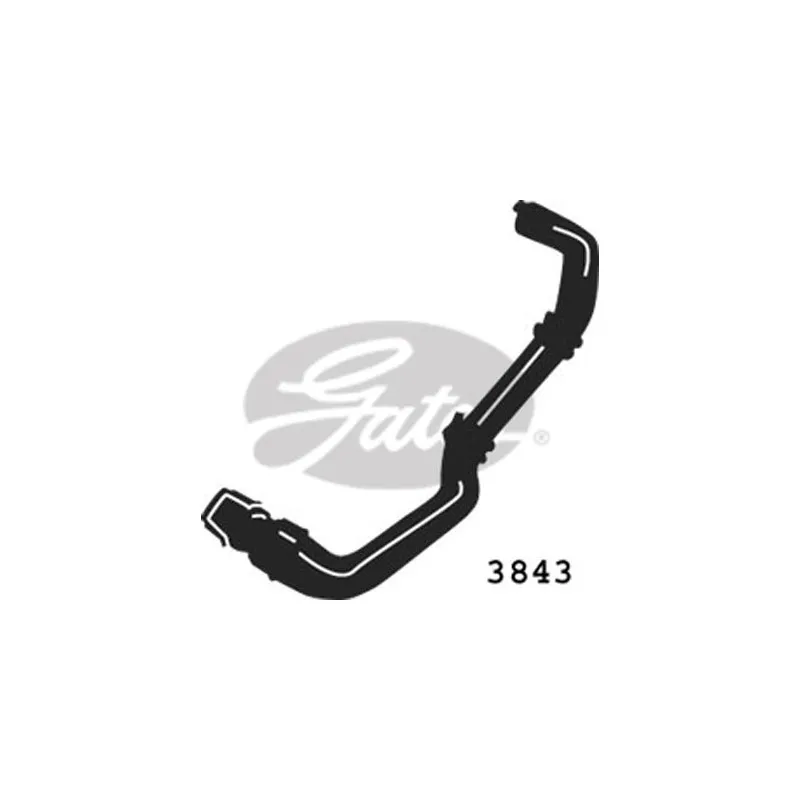Durite de radiateur GATES 3843