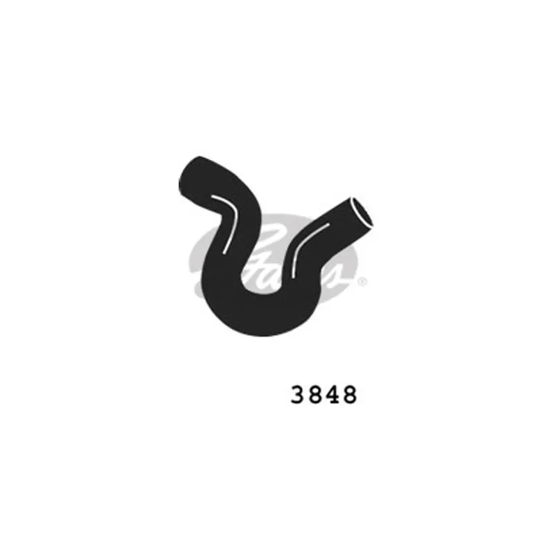 Durite de radiateur GATES 3848